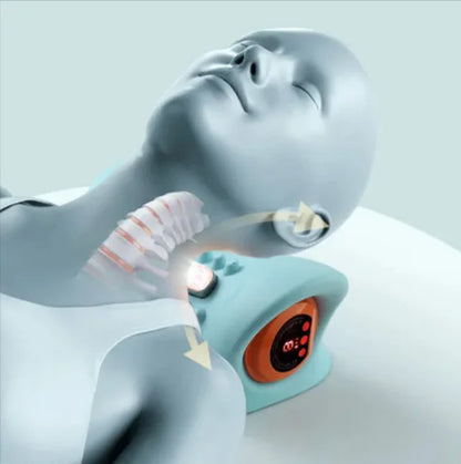 Neck Massager Pillow, Portable Neck Stretcher with Heat